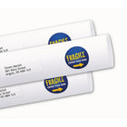 Avery High-Visibility ID Labels, Round, Matte White, Laser/Inkjet, 1-1/2" Diameter - 400 Pack-Print-to-the-Edge 