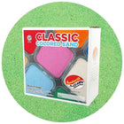 Sandtastik Classic Coloured Sand - Fluorescent Green - 25 lb-Fine grain with natural sparkle throughout