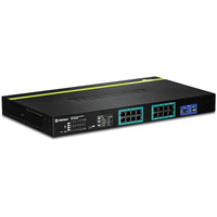 TRENDnet 16-Port Gigabit Web Smart PoEPlus Switch-16 x PoEPlus Gigabit ports