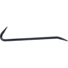Gray Tools Goose Neck Wrecking Bar, 3/4" Shank X 36" Long, Royal Blue Paint Finish-Shank size (inches): 3/4"