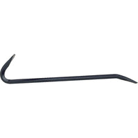 Gray Tools Goose Neck Wrecking Bar, 3/4" Shank X 36" Long, Royal Blue Paint Finish-Shank size (inches): 3/4"