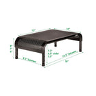 Allsop – Support de moniteur réglable Metal Art Ergo3 avec plateforme à largeur de 15 po (31630)-Comprend des coussinets antidérapants pour réduire les mouvements sur les bureaux et les tables lisses