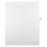 Mark Maker – Onglets séparateurs juridiques blancs, 1/25 onglets, format lettre, sans trous, numéro 110, 25/paquet-Onglets séparateurs blancs, 1/25 onglets