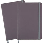 JAM Paper Hardcover Lined Notebook With Elastic Closure, Travel Size, 4 x 6 Journal, Grey, 2/Pack (340528853g)-Gray Harcover Notebook / Journal
