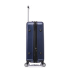 TOSCANO OTTIMO 21" Hardside Carry On Luggage - Blue-Deluxe Interior
