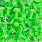 JAM Paper Push Pins, Lime Green, 100 Pack (522416893)-5