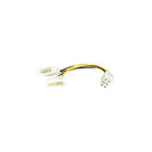 StarTech 6In Lp4 To 6 Pin Pci Express Video Card Power Cable Adapter-Connector on First End: 2 x 4-pin LP4 Male