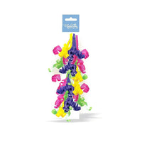 Millbrook Studios Swirly Bows, Pink, Purple, Green, Yellow, 12 Pack (76006)-2 bows per unit