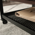 Sauder Briarbrook 2-Drawer Mobile Pedestal - Barrel Oak-Meets BIFMA standard x5.5 for safety, durability, and structural performance