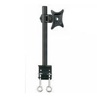 TygerClaw Desk Mount for 13"-27" Monitor (LCD60504BLK)-Monitor mounting bracket can holds most 13 in. to 27 in. monitor up to 22 lb.