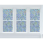 Brewster Peacock-Window Static Cling Premium Film-Block 99% of UV-B Rays and 96% of UB-A Rays. Filters light & reduces glare