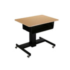 Rocelco MSD-BB Book Box for MSD-28-Add this large Book Box to your  MSD-28" Wide Sit-to-Stand Mobile School Desk (sold seperately) for a convenient storage space for books and supplies