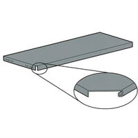 Slotted Angle Shelving, Shelves, Wt. lbs., 12.6, RG992, 3 Pack-Dimensions W" x D" - 18 x 48