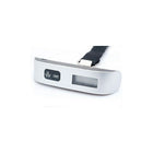 Champs Digital Luggage Scale, Silver-Reads in kg, grams, pounds and ounces