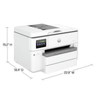 HP OfficeJet Pro 9730e Wide Format Wireless All-in-One Colour Inkjet Printer with Bonus 3 months Instant Ink with HP+-Wireless Printing: Stay connected with our most reliable dual-band Wi-Fi, which automatically detects and resolves connection issues
