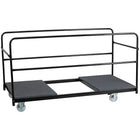 Flash Furniture Folding Table Dolly with Carpeted Platform for Round Tables-Folding Table Dolly