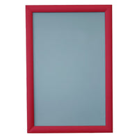 Eddie's Hang-Up Display Ltd. Snap Frame Poster Holders - Red Aluminum - 11" x 17" - 10 Pack-Snap frame aluminum poster holder