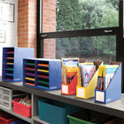 Bankers Box 4" Magazine File Holders, Assorted, 6 Pack-9