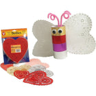 Hygloss Heart Paper Lace Doilies, 138 Pack (HYG94466)-Made from Paper