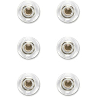 Quartet Rare Earth High Power Glass Board Magnets - 6 Pack-These large, rare earth magnets are extremely strong and able to securely hold a number of items on the surface of any magnetic whiteboard