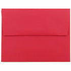 JAM Paper A2 Invitation Envelopes, 4.38 x 5.75, Brite Hue Red Recycled, 250 Pack (15845H)-Red recycled envelope