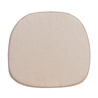 Flash Furniture Kids Natural Thin Cushion-Soft Chair Cushion