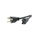 StarTech PXT101NB3S10 10' Power Cord-Features NEMA 5-15 Power (North America) Plug and IEC 60320 C5 Power ports for charging your device