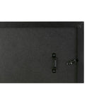 kieragrace KG Morgan Double Mat Frame - With three 6.6" x 6.6" Openings, Black-Easel back for tabletop display