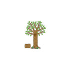 Teacher Created Resources Bulletin Board Display Set, Seasonal Tree, 128 Pack (TCR4405)-Mounting: Tack or staple