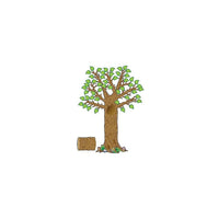 Teacher Created Resources Bulletin Board Display Set, Seasonal Tree, 128 Pack (TCR4405)-Mounting: Tack or staple