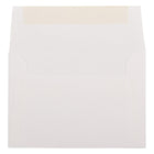 JAM Paper 4bar A1 Envelopes, 3.63 x 5 1/8, Strathmore Bright White Laid, 100 Pack (900911330g)-Size: 4 bar A1 (3-5/8" x 5-1/8")