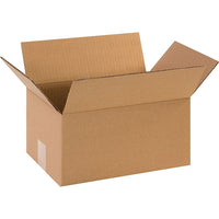 Staples Corrugated Boxes - 12" L x 8" W x 6" H - 25 Pack-Dimensions: 12" L x 8" W x 6" H
