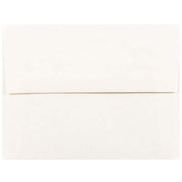 JAM Paper A2 Invitation Envelopes, 4.38 x 5.75, Parchment White Recycled, 1000 Pack (12664B)-White