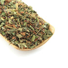Tao Tea Leaf - Thé rooibos biologique, menthe poivrée, boîte de thé en vrac de 55 g-Thé rooibos africain avec un goût vif de menthe poivrée, sans caféine