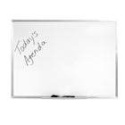 Quartet Dry Erase Board with Aluminum Frame - 48"W x 36"H-Sturdy aluminum frame with marker tray