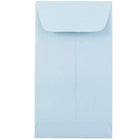 JAM Paper #5.5 Coin Envelopes, 3 1/8 x 5 1/2, Baby Blue, 500 Pack-Coin Envelopes