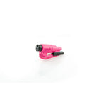 Resqme Vehicle Escape Tool and Seatbelt Cutter, Pink-Vehicle escape tool and belt cutter