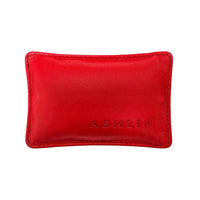 Ashlin Wexford Paperweight, Red-Interior filled with desicated heavy weight silica.