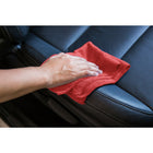 ATTAX Multi-Purpose Microfiber Cloth - Red - 25 Pack (JS1616RD25)-25 Pack