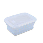 Minimal Silicone Food Storage Container - Clear - 860ml - Set of 2-BPA, BPS, PVC Free