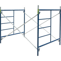 Metaltech Scaffolding, 36" x 120" x 60", Steel, (M-MFS3660120)-Frame Material: Steel