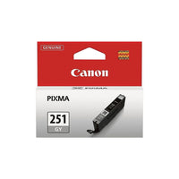 Canon CLI-251 Grey Ink Tank (6517B001)-Get standard-yield capacity per ink tank while enjoying cost savings