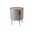 Koble Zain Smart Sidetable with Qi Wireless Charging - White-Customizable Height Preferences: Personalize your living space with 2 sets of interchangeable legs included to accommodate height preferences