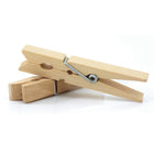 Creativity Street Extra Large Spring Clothespins - Natural - 3.38" - 200 Pack (CK-365801)-Great addition to any arts and crafts project