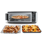 Ninja Foodi 8-in-1 Digital Air Fry Oven - Stainless Steel/Black-Takes up 50 percent less space when you flip it up and away to store against your backsplash