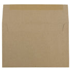 JAM Paper A8 Invitation Envelopes, 5.5 x 8.125, Brown Kraft Paper Bag Recycled, 250 Pack (LEKR750H)-Blank interior for personalized message