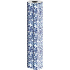JAM Paper Industrial Size Bulk Wrapping Paper Rolls, Azul Paradise, 1/2 Ream (834 Sq. Ft)-417ft x 24in (834 sq. ft)