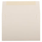 JAM Paper A7 Invitation Envelopes, 5.25 x 7.25, Strathmore Natural White Linen, 250 Pack (82011H)-Blank interior for personalized message