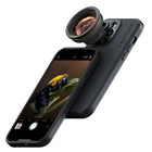 ShiftCam LensUltra 75mm Long Range Macro Lens - Black-Storytelling: Enables macro photography from a distance, allowing users to enrich their compositions and create visually compelling narratives.