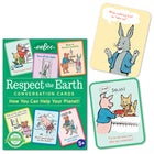 eeBoo Respect the Earth Conversation Cards/How You Can Help Your Planet-Printed on FSC paper